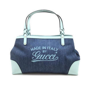 Gucci Denim Tote Bag Denim Blue